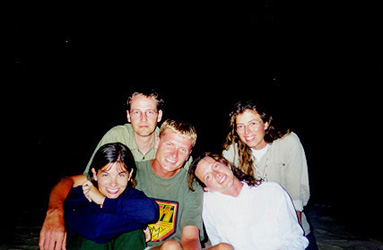 Rebecca, Jo, Myself, Michelle, and Britt (from L to R) enjoying our vacation