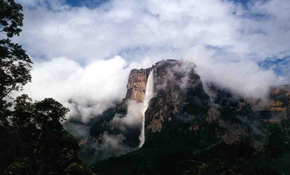 The highest waterfall in the world