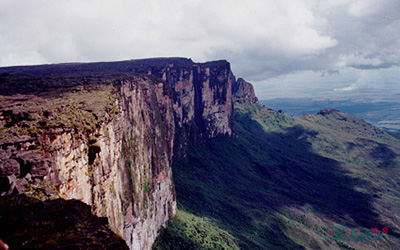 The view from the highest point on the tepui